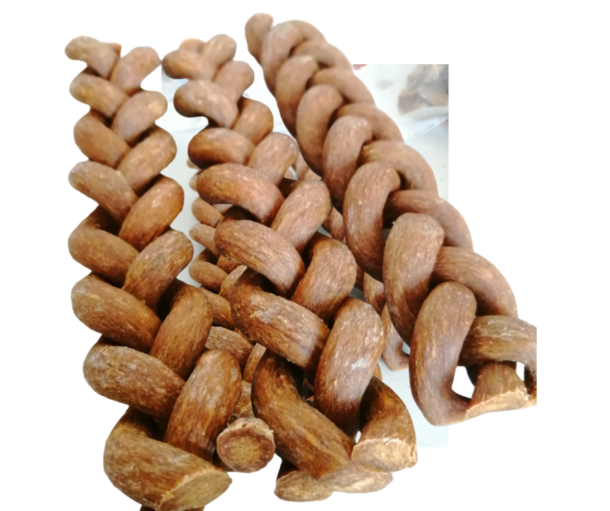 Braided Bull Pizzle Dog Treat Friends and Canines Natural Dog Treats