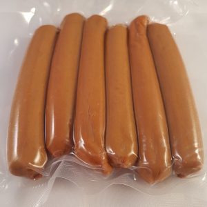 Moist sausages for dogs