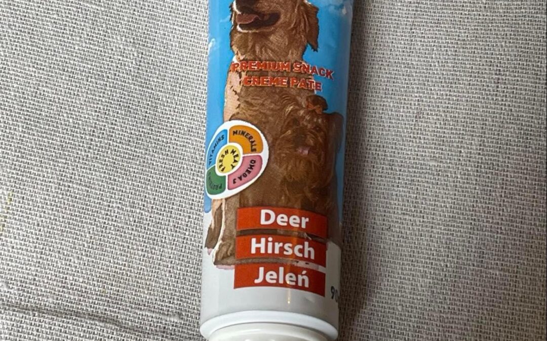 Deer Pate Tube for Dogs