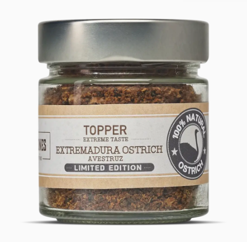 Dried Ostrich Dog Food Topper from Friends and Canines