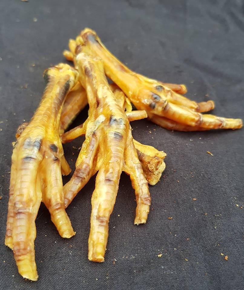 Friends and Canines | Chicken feet