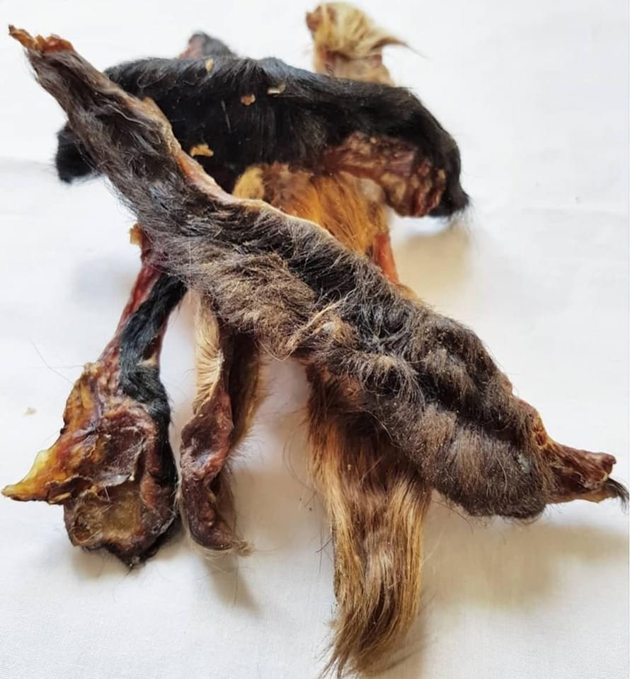 Beef Scalp with hair