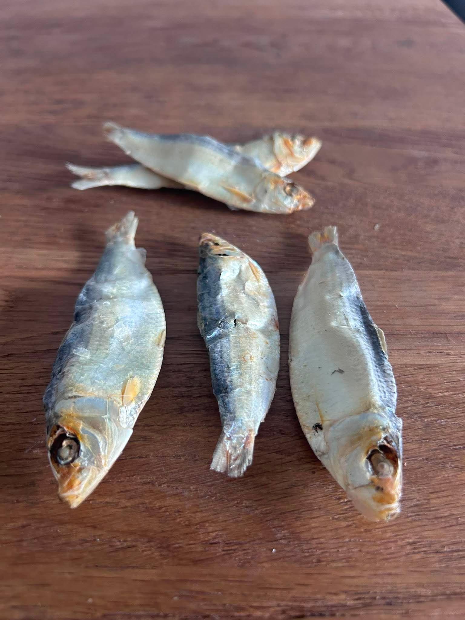 Dried Sardines dog treats from Friends and Canines