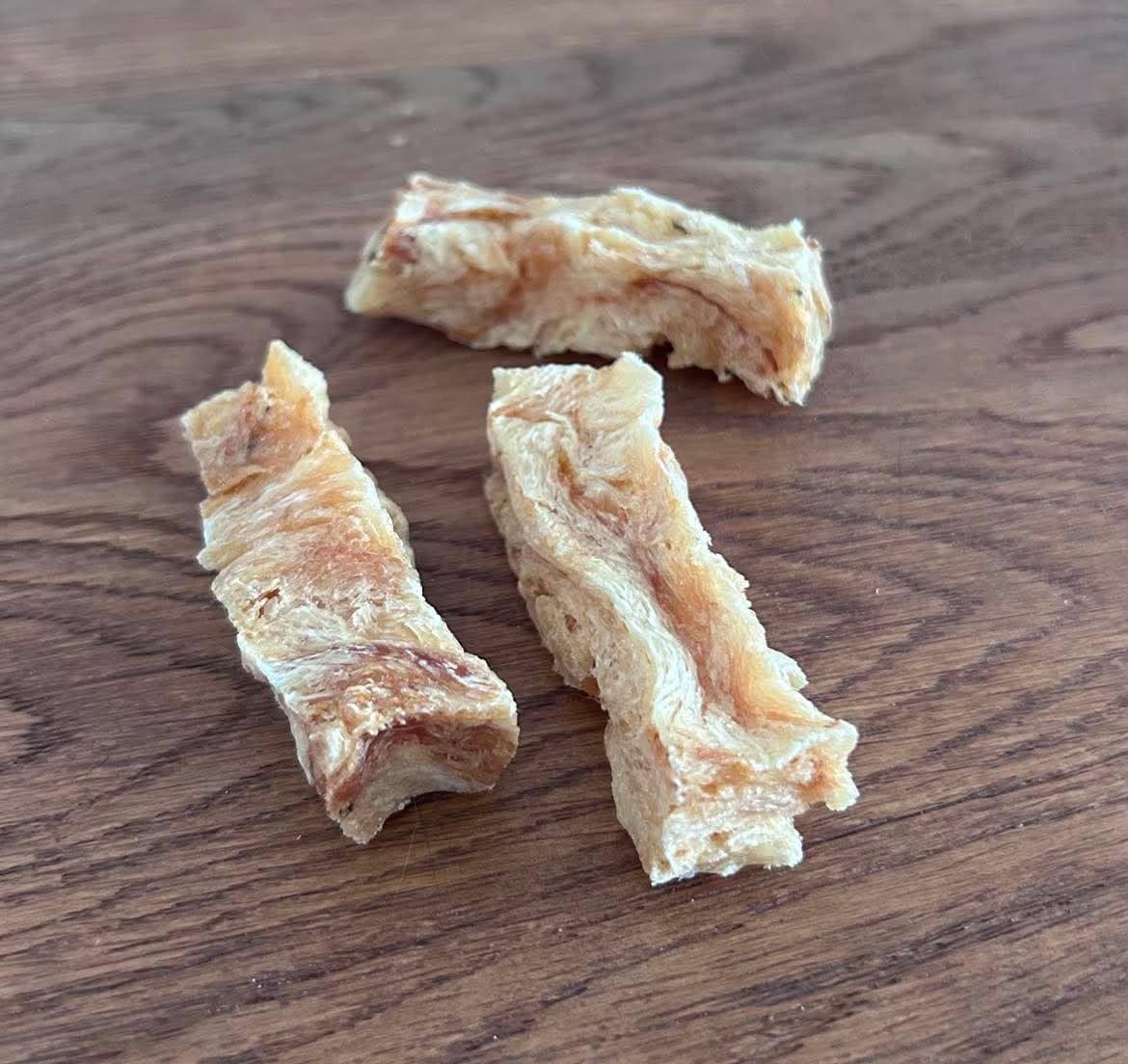 Fish Filet Finger Dog Treat from Friends and Canines